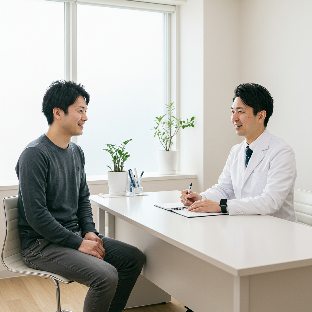 カウンセリングで疑問や不安を解消する